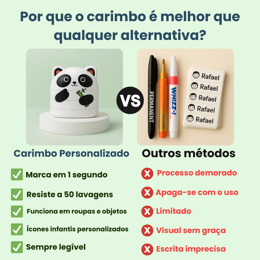 Carimbo, Etiqueta ou Marcador: Qual a Melhor Forma de Marcar Roupa Escolar
