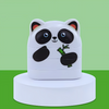 Carimbo personalizado infantil com nome – modelo panda para roupas e material escolar