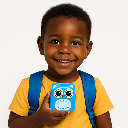 Carimbo Personalizado Animals Dual - Com tinta preta e branca