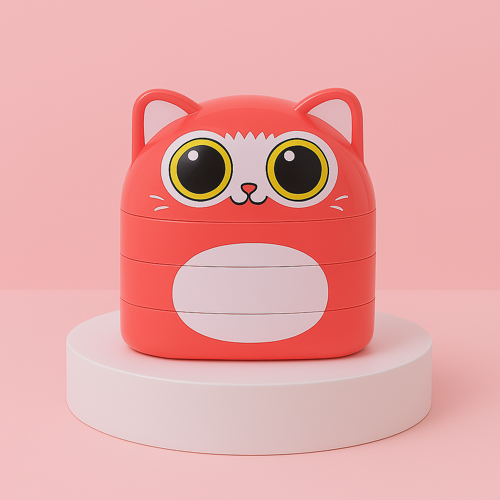 Carimbo Personalizado Animals Dual - Com tinta preta e branca