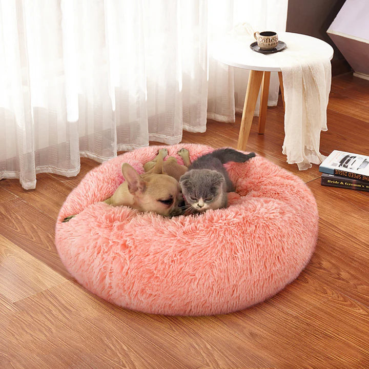 Cama Futon Redonda - Cama Redonda para Animais de Estimação
